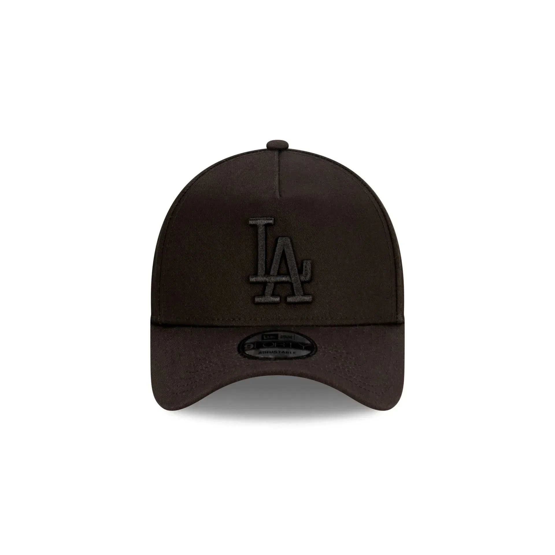 New Era L.A Dodgers 9Forty A-Frame SnapBack Cap (Black/Black)
