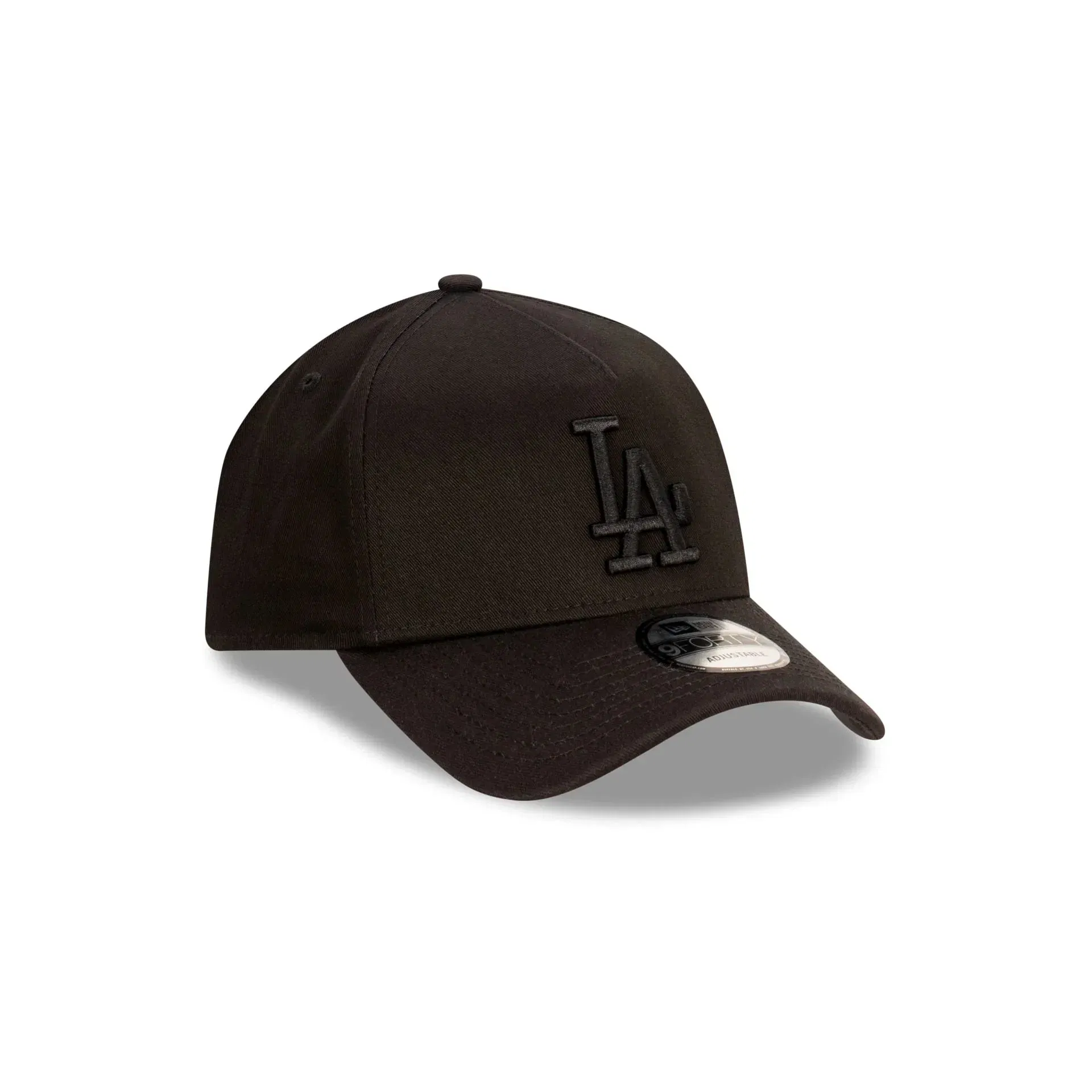 New Era L.A Dodgers 9Forty A-Frame SnapBack Cap (Black/Black)