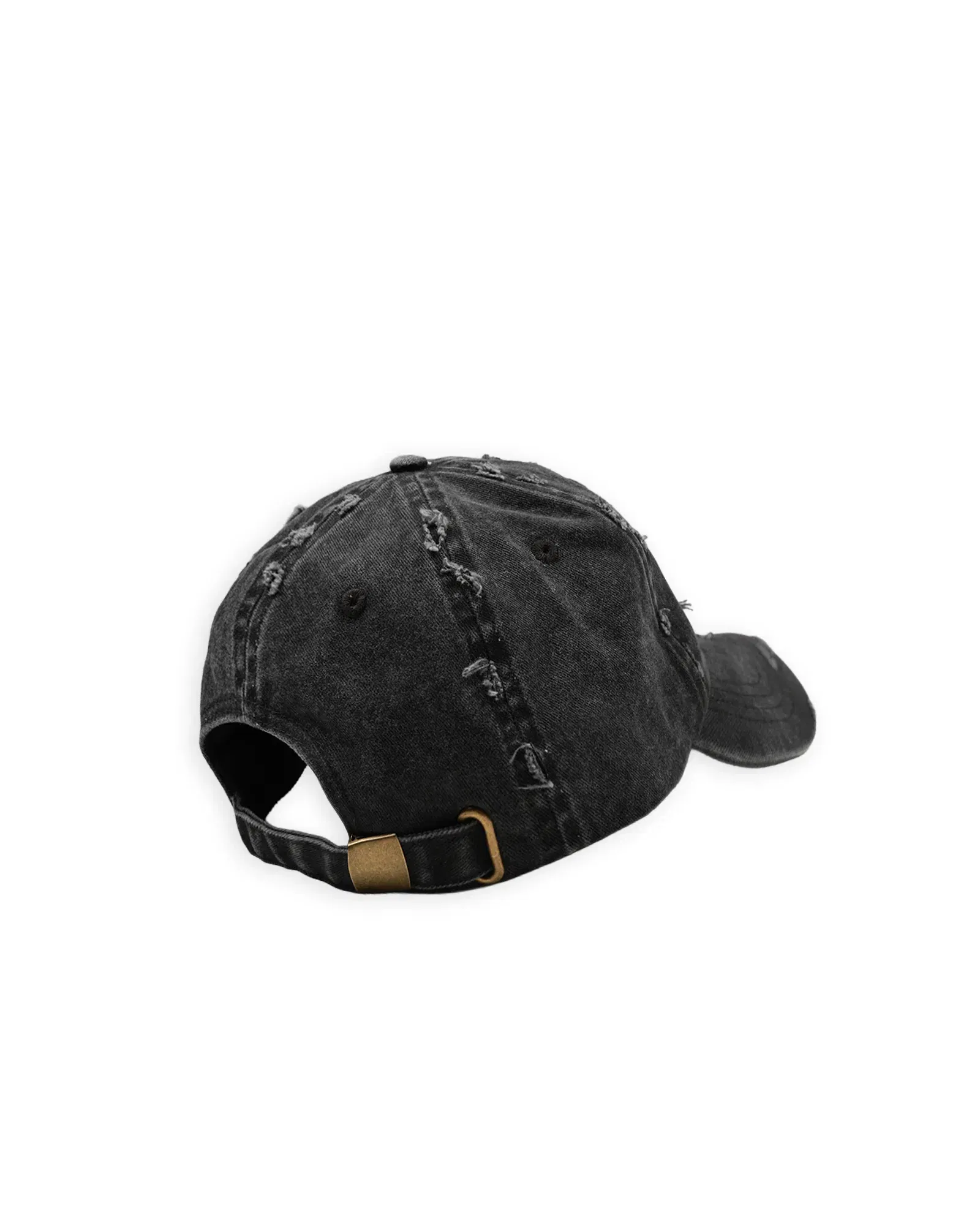 WNDRR Stxr Distressed Cap (Washed Black)