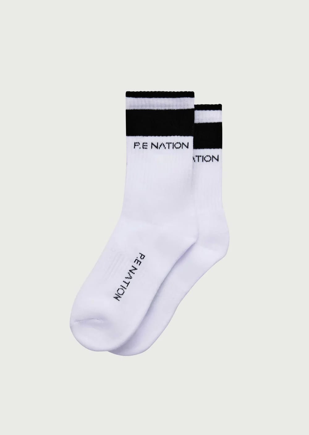 P.E Nation Homage Sock (Optic White)