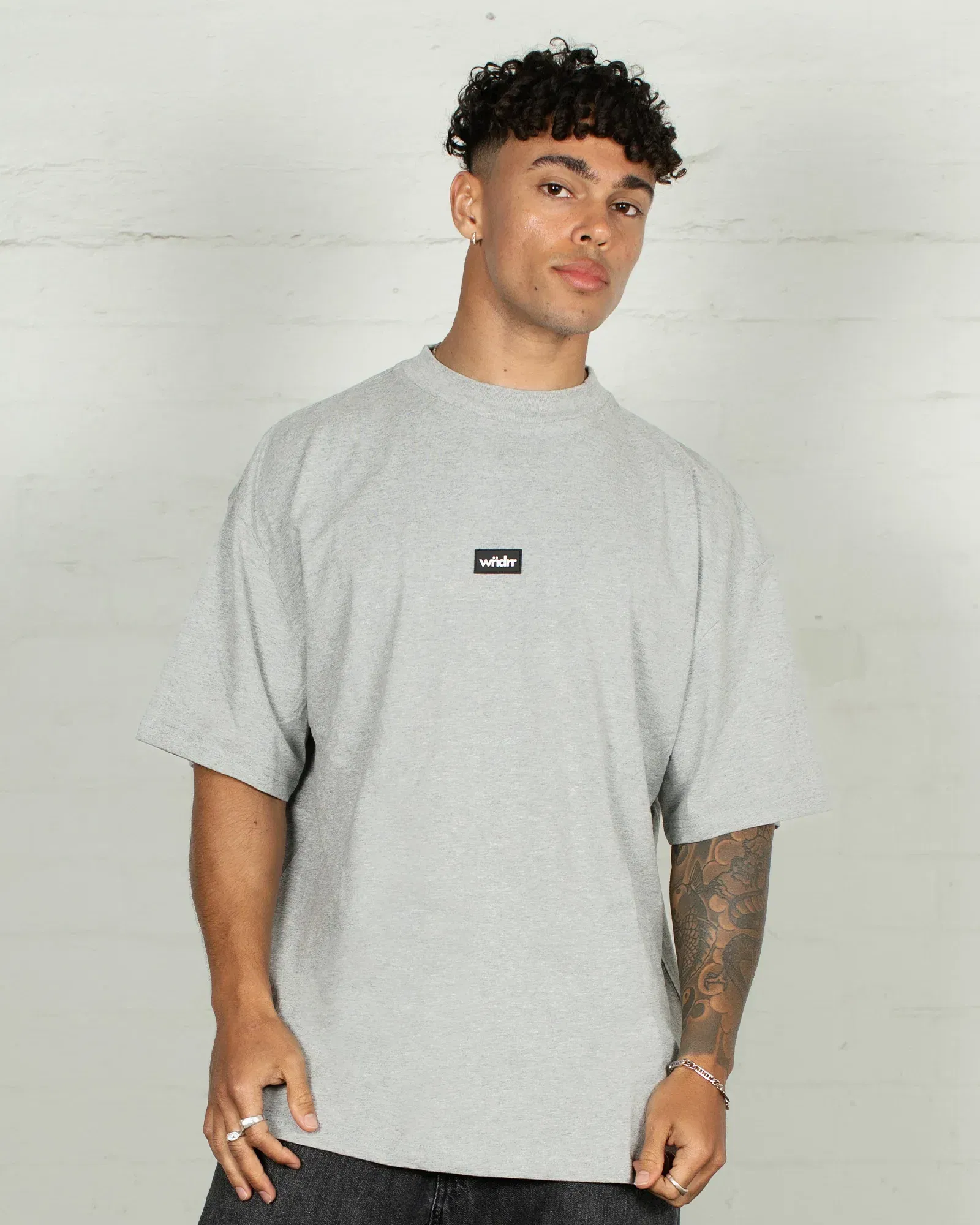 WNDRR Soho Club Tee (Grey Marle)