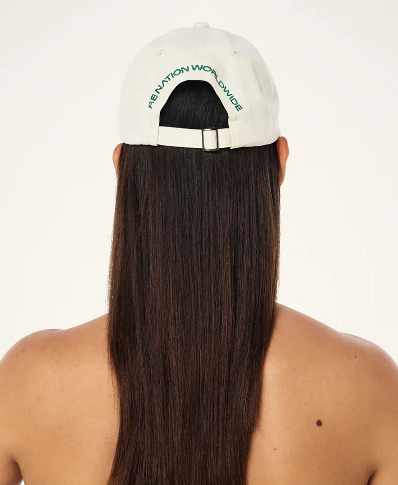 P.E Nation Heads Up Cap (Whisper White & College Green