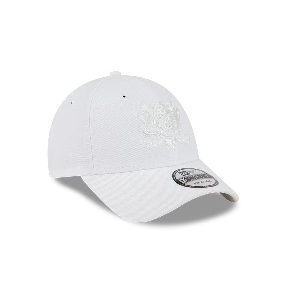 New Era Anaheim Ducks 9Forty SnapBack (White/Pearl)