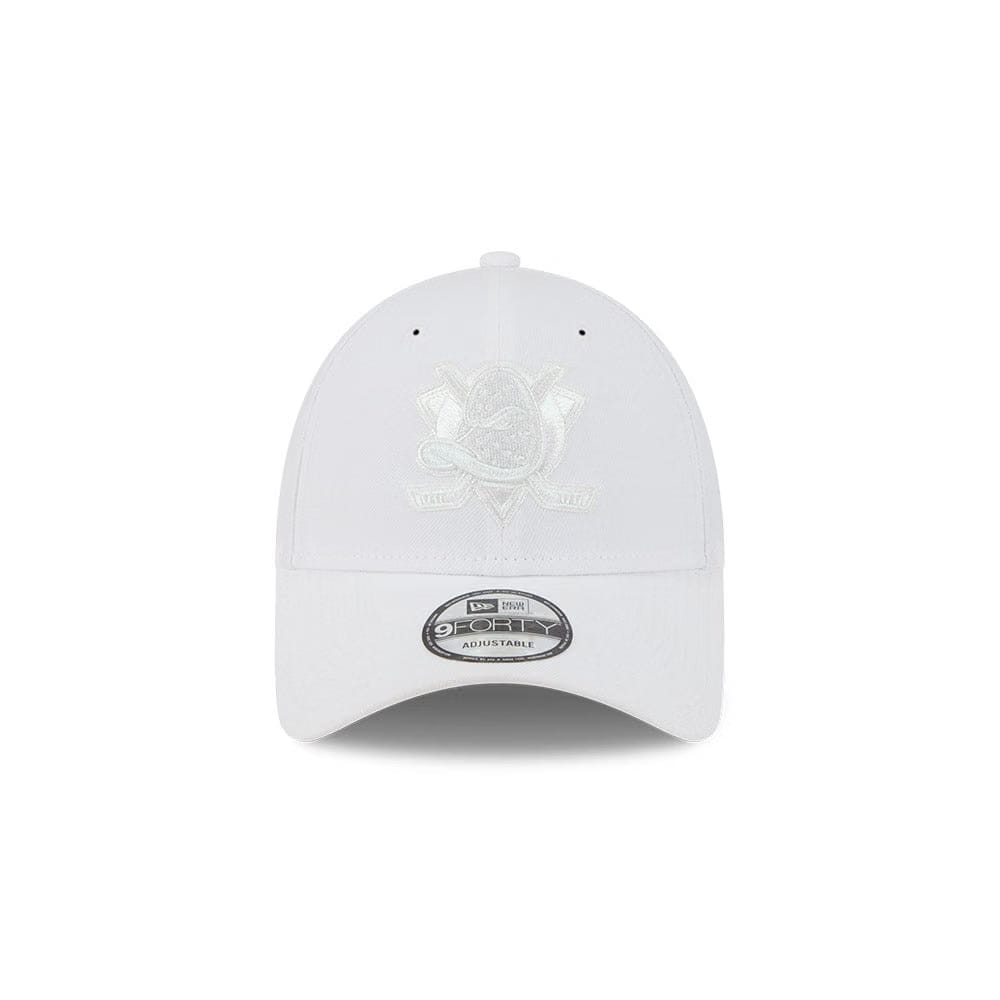 New Era Anaheim Ducks 9Forty SnapBack (White/Pearl)