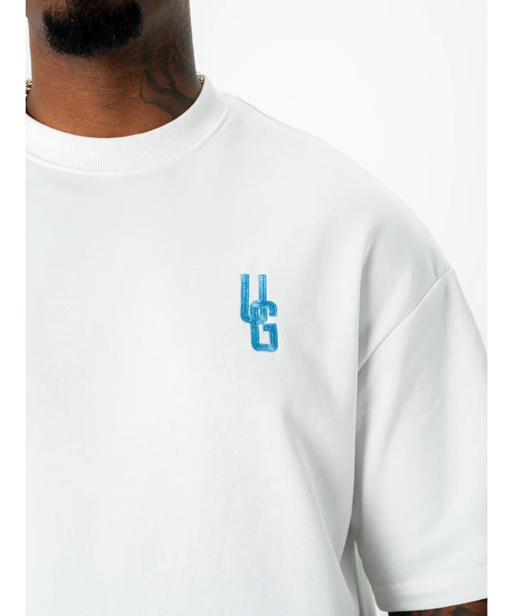 UNDRGROUND Empire Street Tee (White/Blue)
