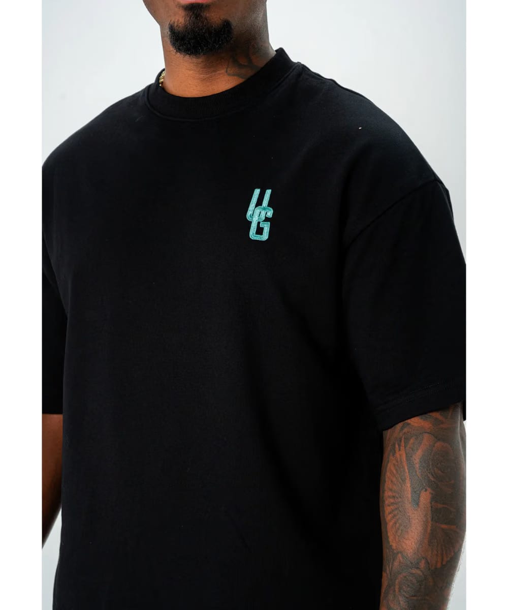 UNDRGROUND Empire Street Tee (Black/Tiffany)