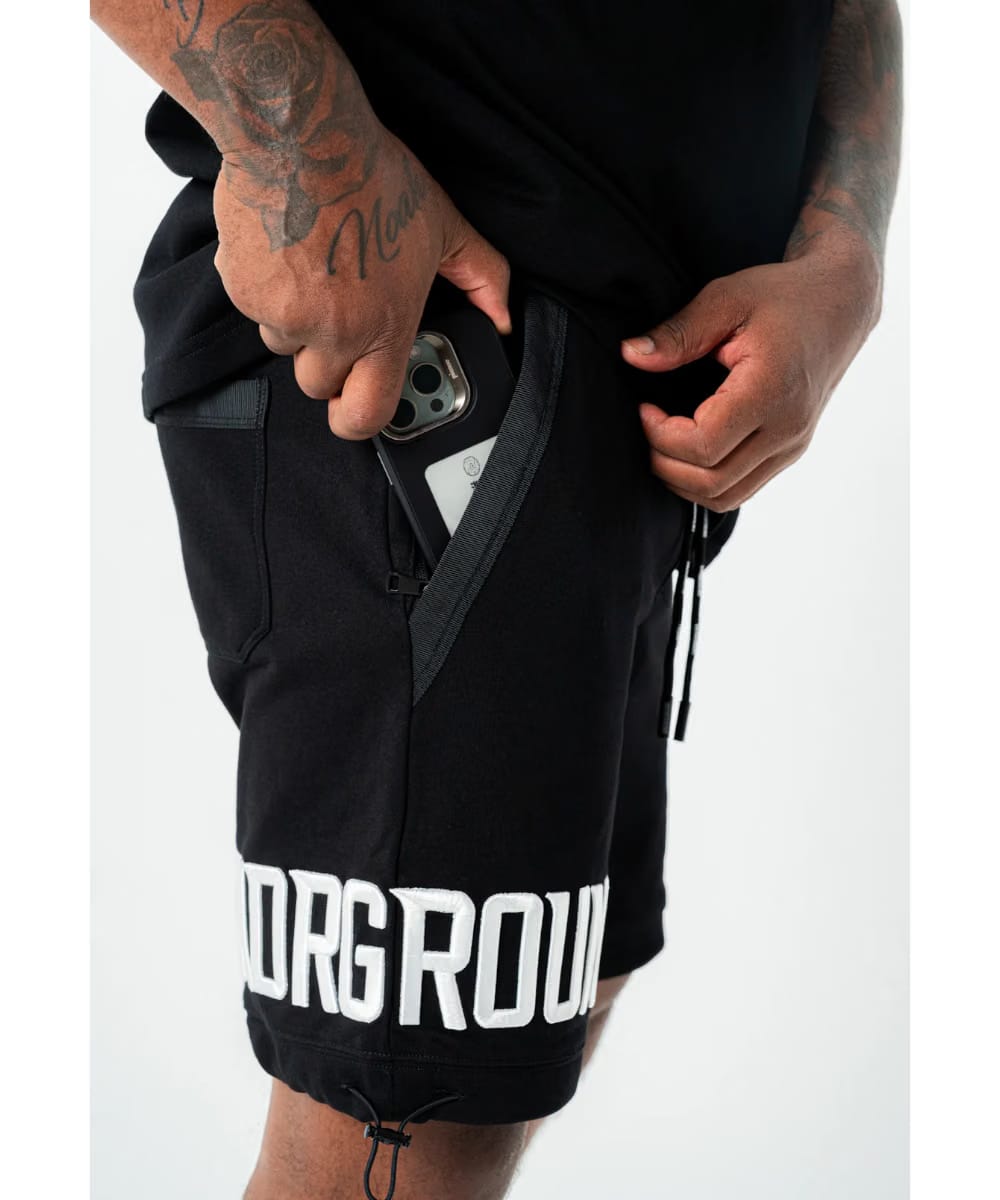 UNDRGROUND Empire Street Shorts (Black/White)