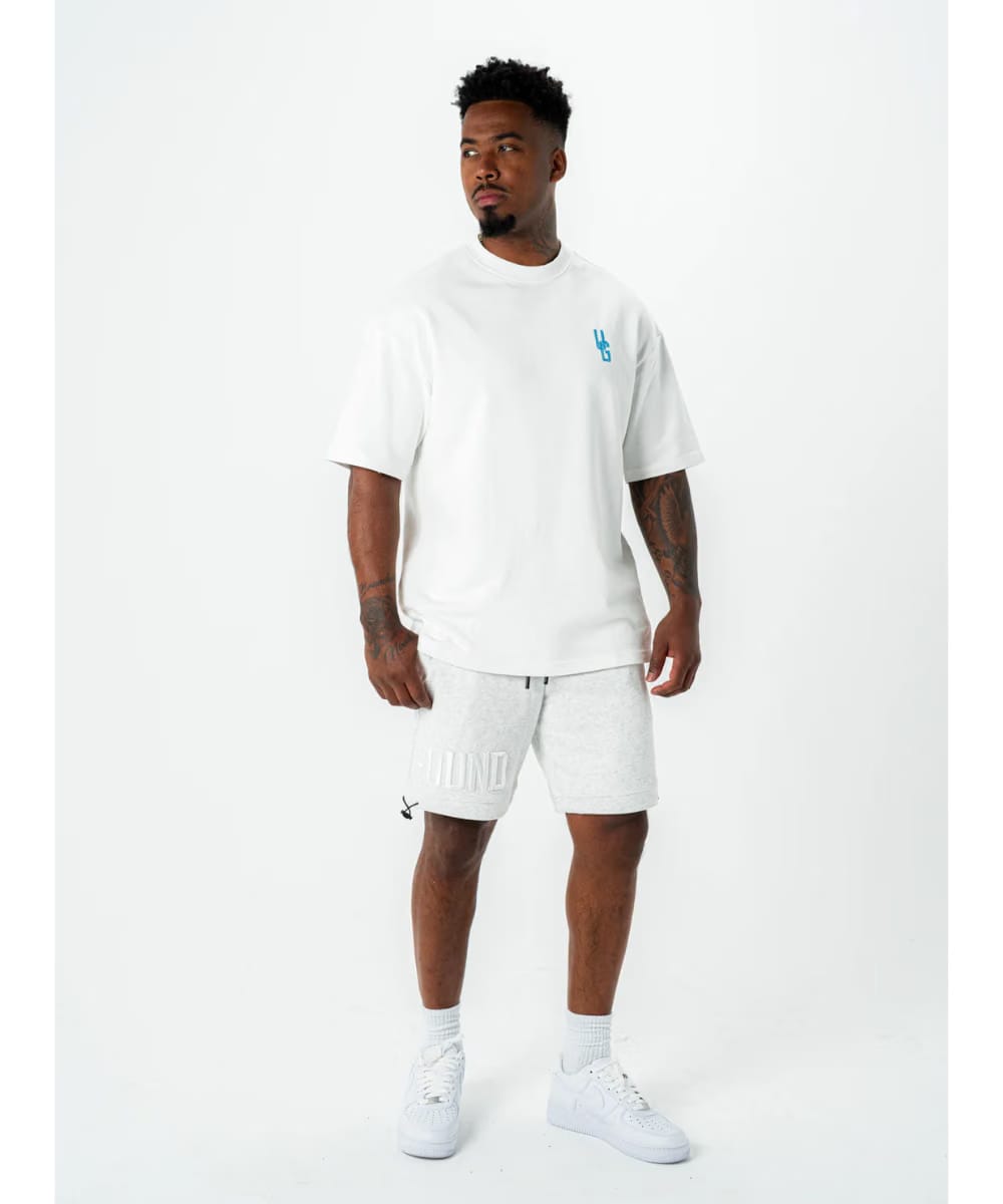 UNDRGROUND Empire Street Shorts (Grey/White)