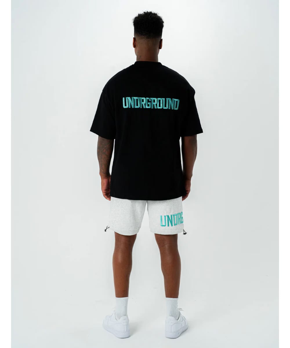 UNDRGROUND Empire Street Shorts (Grey/Tiffany)