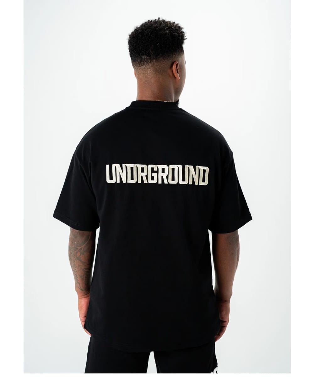 UNDRGROUND Empire Street Tee (Black/Gold)