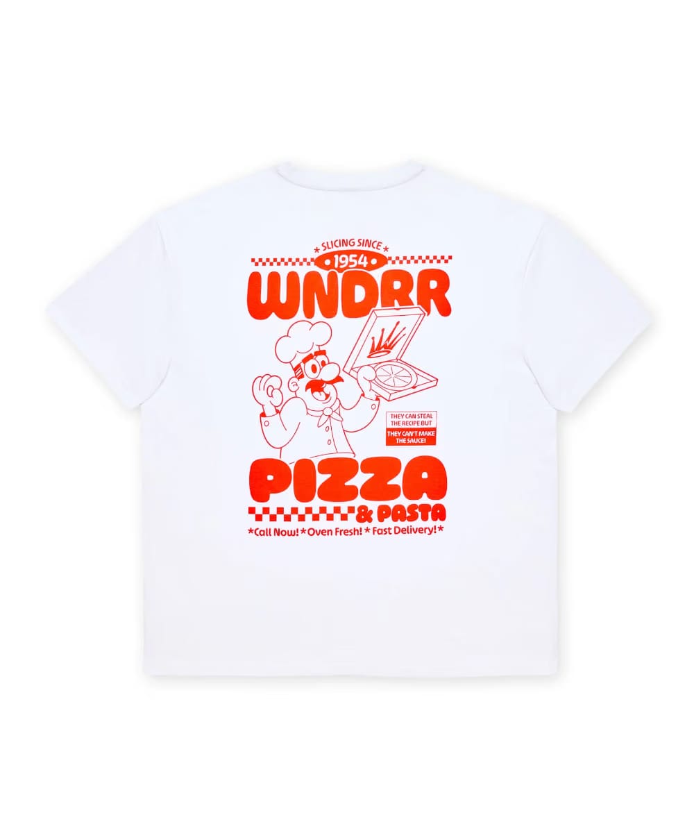 WNDRR Slicing Since Box Fit Tee (White)