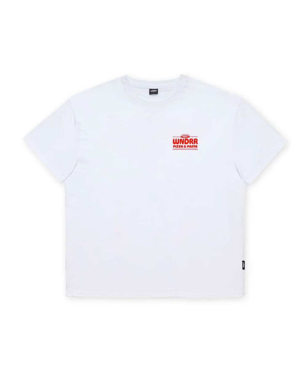 WNDRR Slicing Since Box Fit Tee (White)