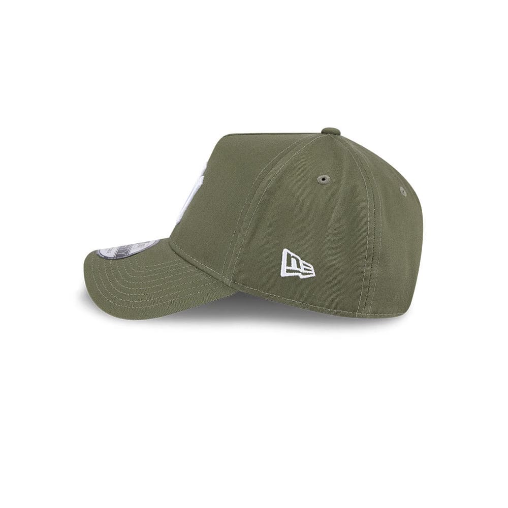 New Era N.Y Yankees “Script Logo” 9Forty A-Frame Cap (Khaki)