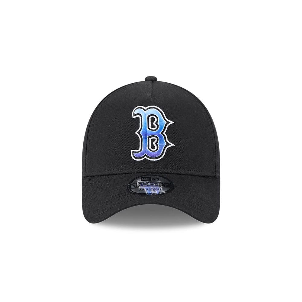 New Era Boston Red Sox A-Frame Cap (Black/Deep Sea)