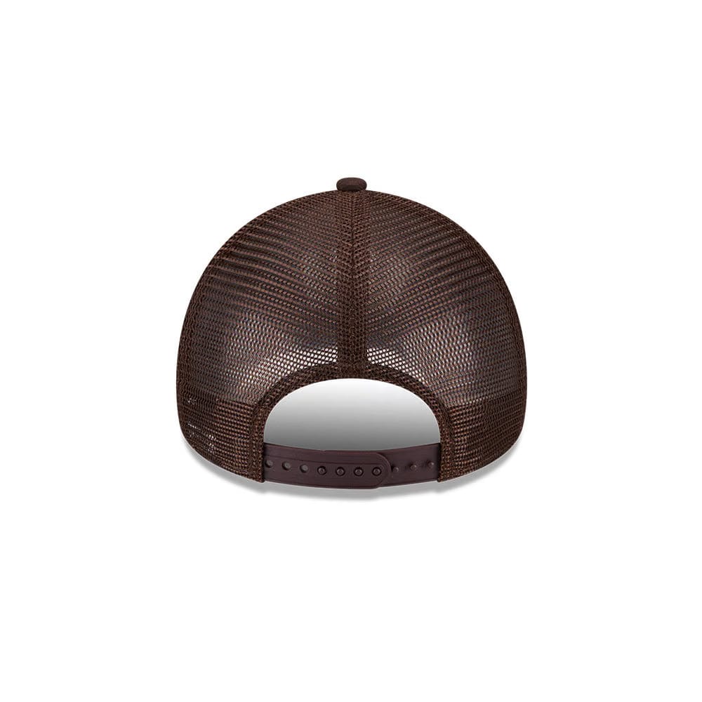 New Era Kansas City Cheifs 9Forty A-Frame Trucker Cap (Mocha)