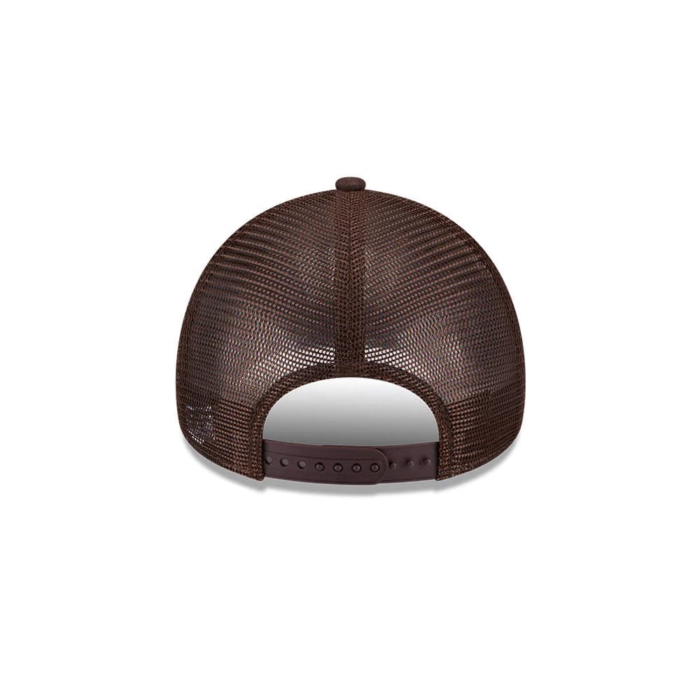 New Era Anaheim Ducks 9Forty A-Frame Trucker Cap (Mocha)