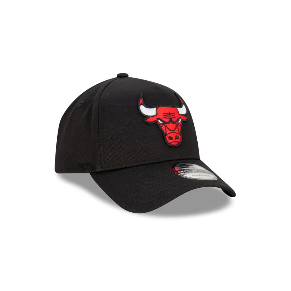 New Era Chicago Bulls 9Forty A-Frame Cap (Black)