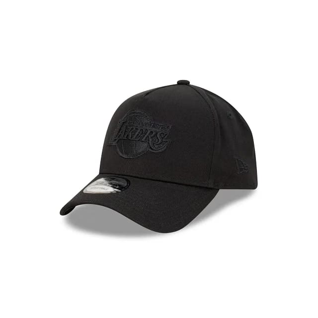 New Era L.A Lakers 9Forty A-Frame Snapback (Black/Black)