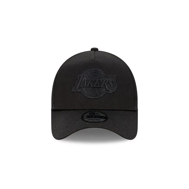 New Era L.A Lakers 9Forty A-Frame Snapback (Black/Black)