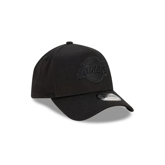 New Era L.A Lakers 9Forty A-Frame Snapback (Black/Black)