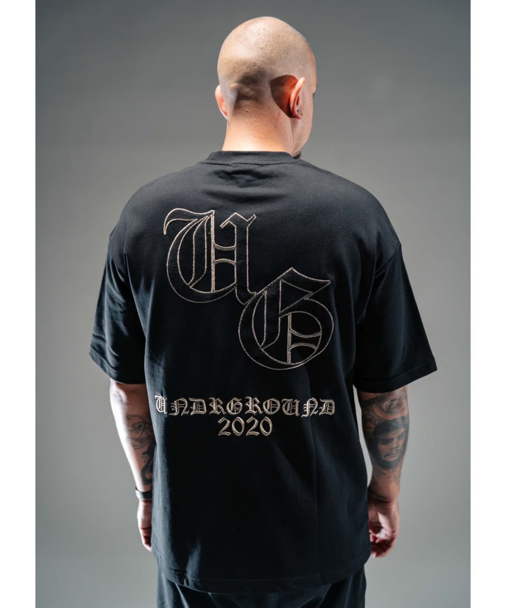 UNDRGROUND Ol’ English Reload Tee (Black/Gold)