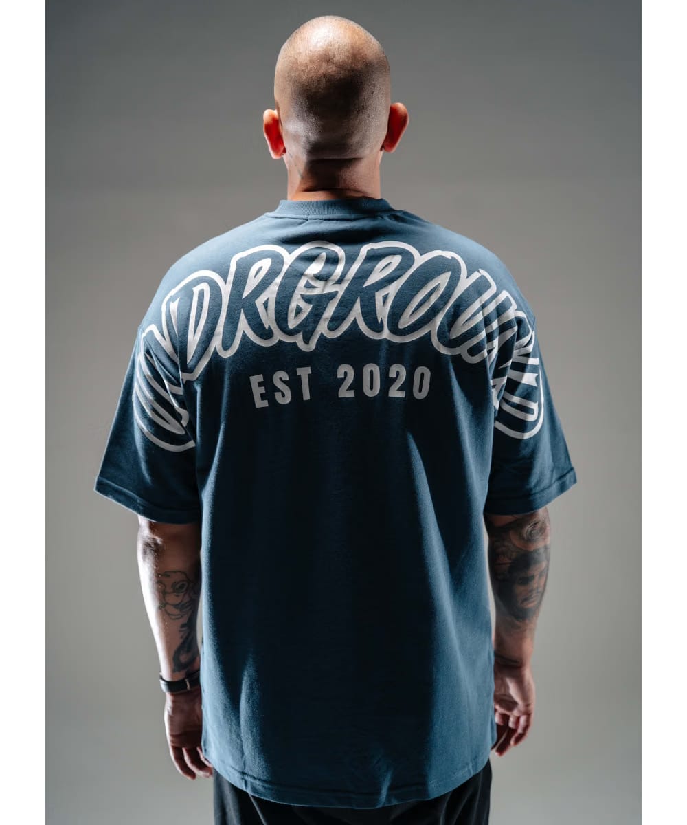 UNDRGROUND Hype Tee (Static Blue)