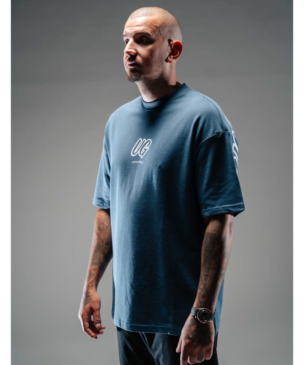UNDRGROUND Hype Tee (Static Blue)