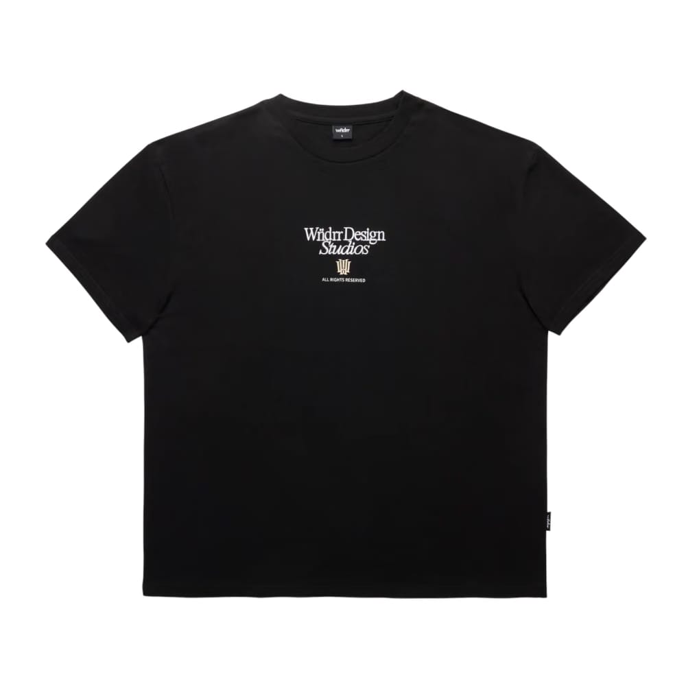 WNDRR Atelier Box Fit Tee (Black)