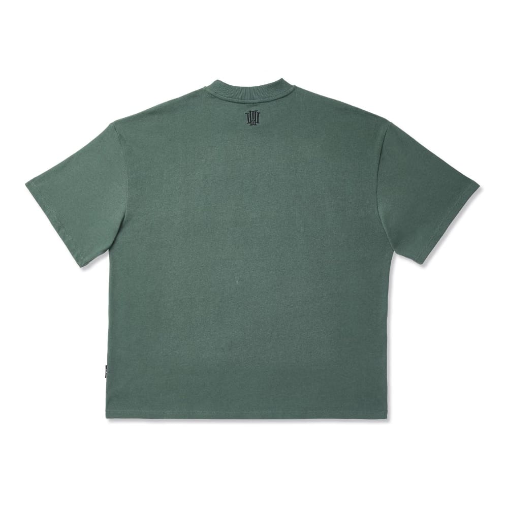 WNDRR Protocol Heavy Weight Tee (Dark Green)