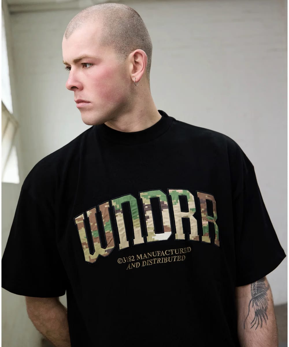 WNDRR Protocol Heavy Weight Tee (Black)
