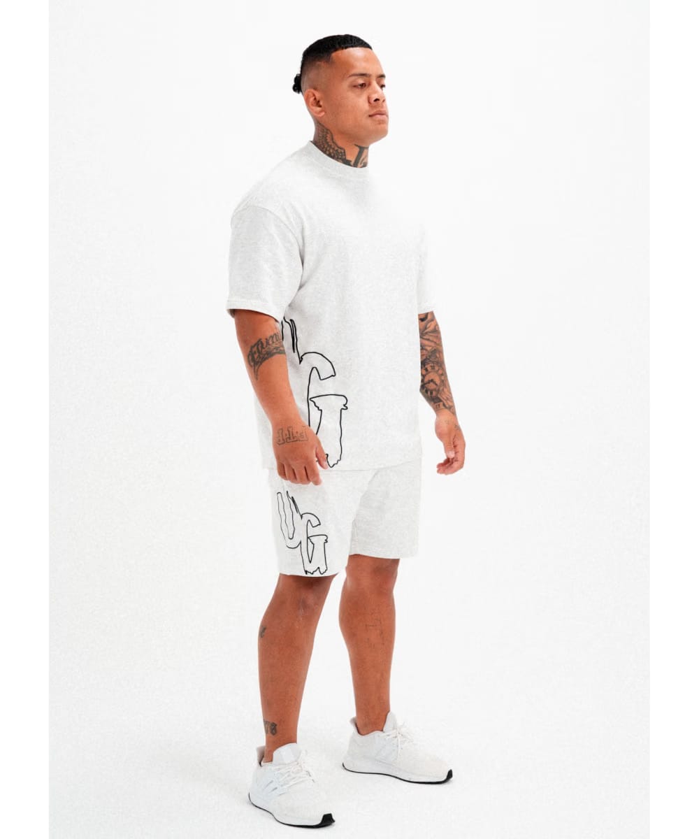 UNDRGROUND Omerta Tee (White Marl)