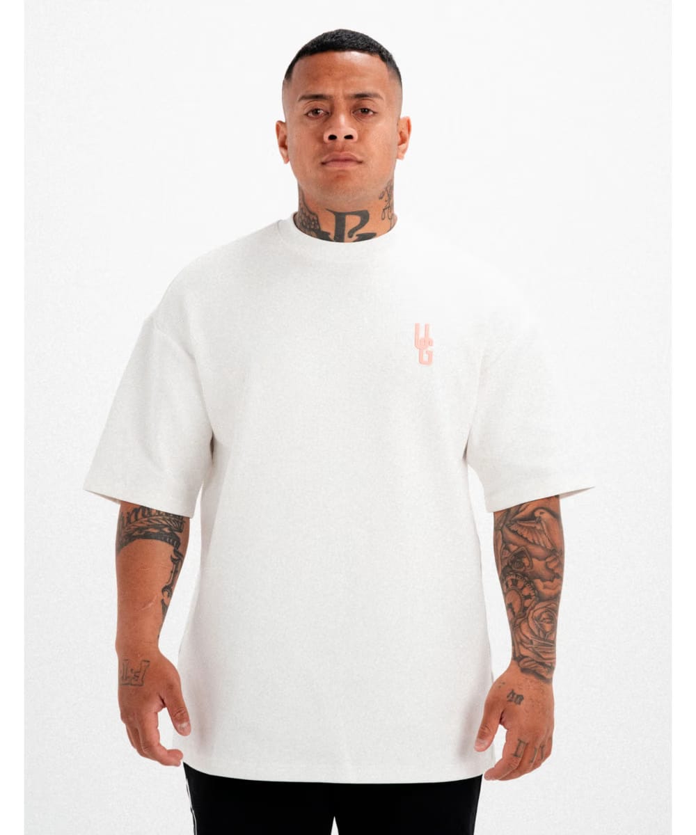 UNDRGROUND Origin Tee (White/Rose)