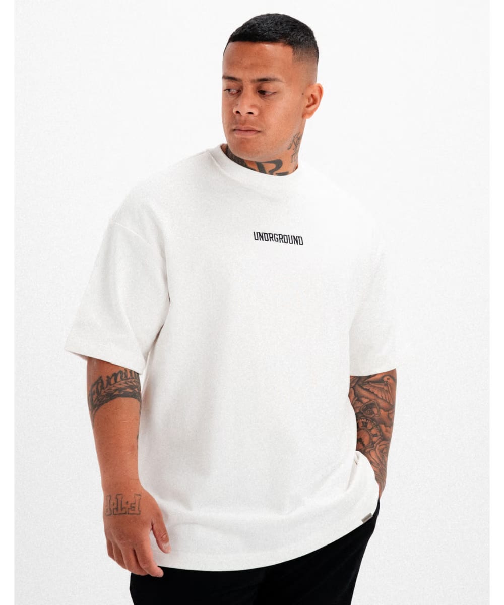 UNDRGROUND Evidence Tee (White)