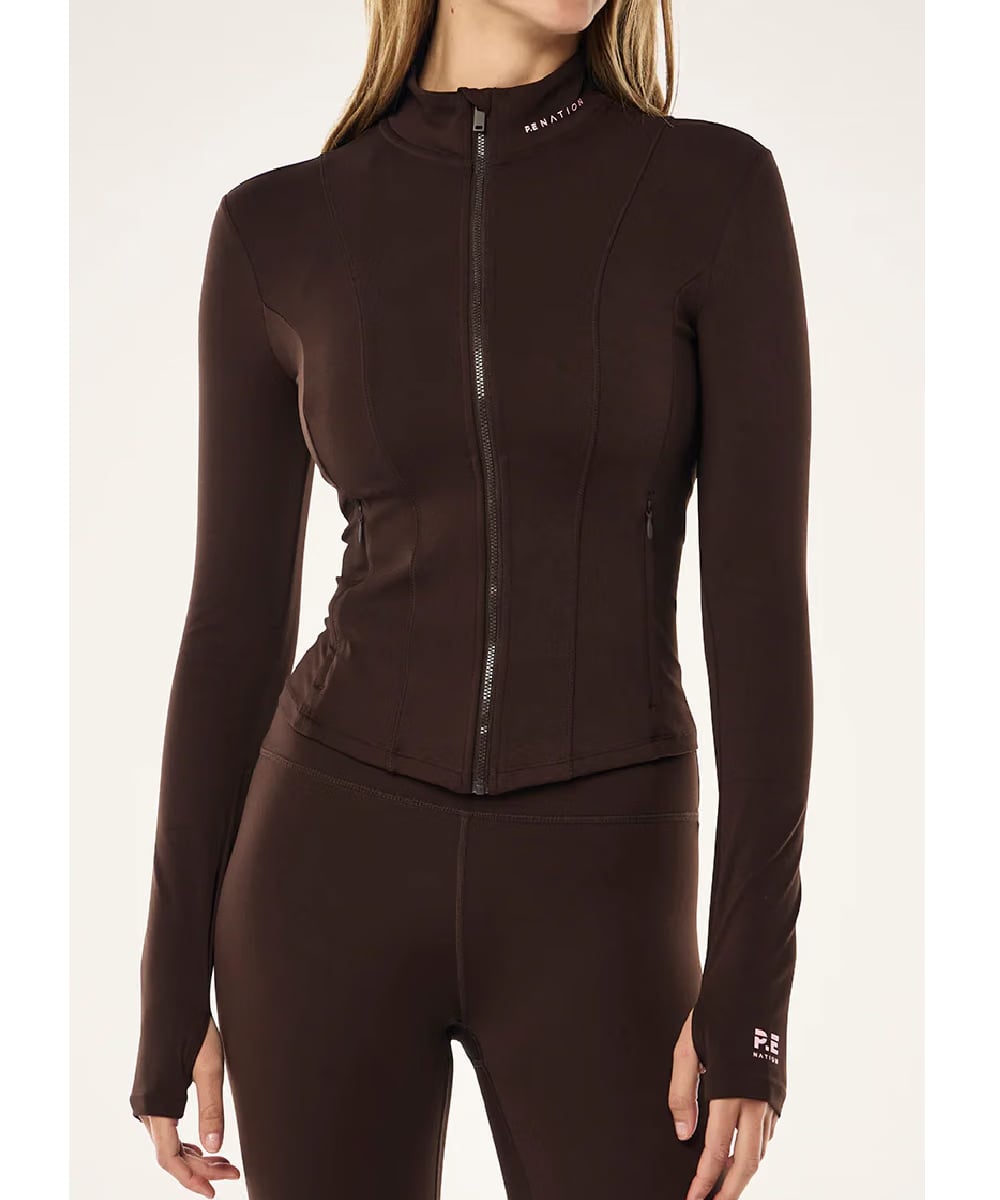 P.E Nation Breakthrough Jacket (Espresso)