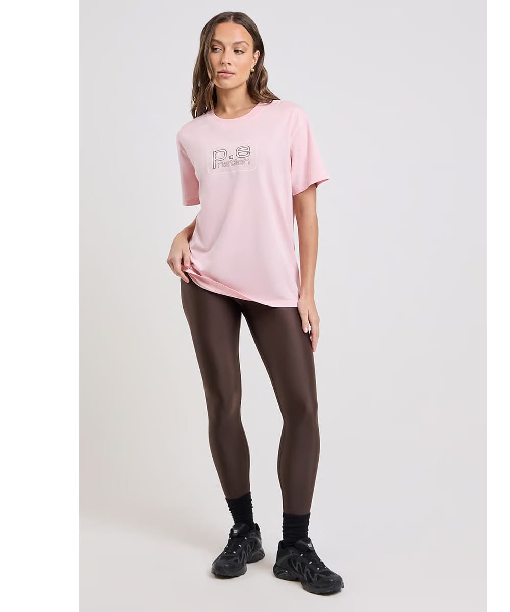 P.E Nation Flux Tee (Chalk Pink)