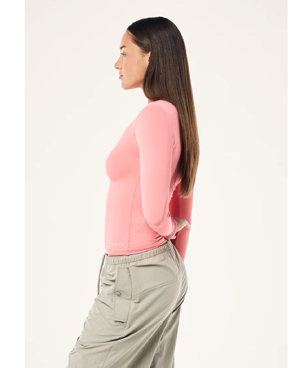 P.E Nation Foundation LS Top (Chalk Pink)