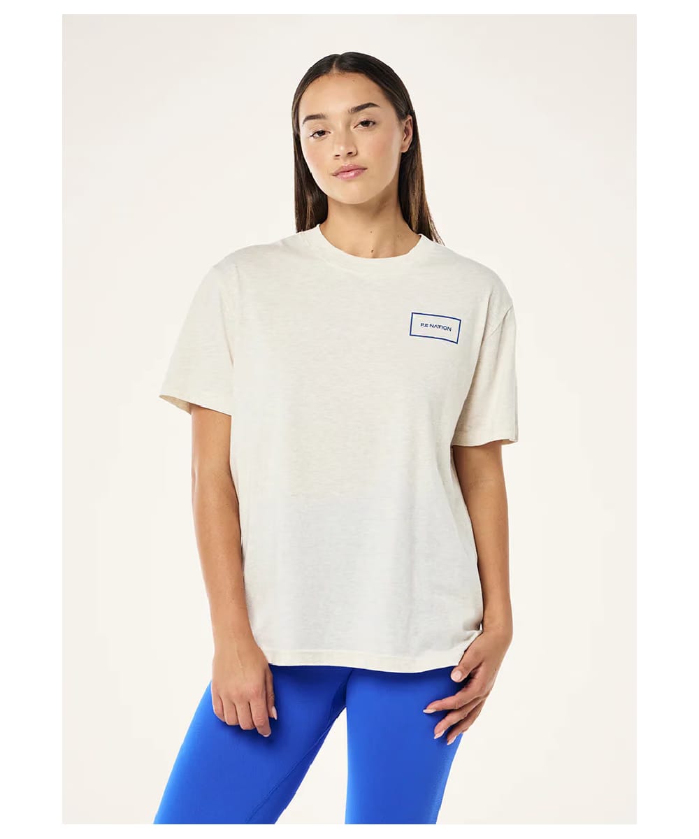 P.E Nation Kite 2 Tee (Oat Marle)