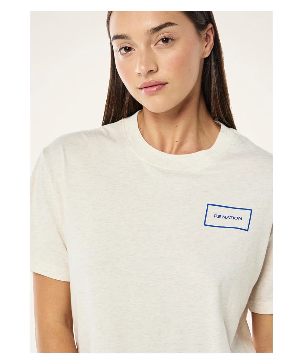 P.E Nation Kite 2 Tee (Oat Marle)