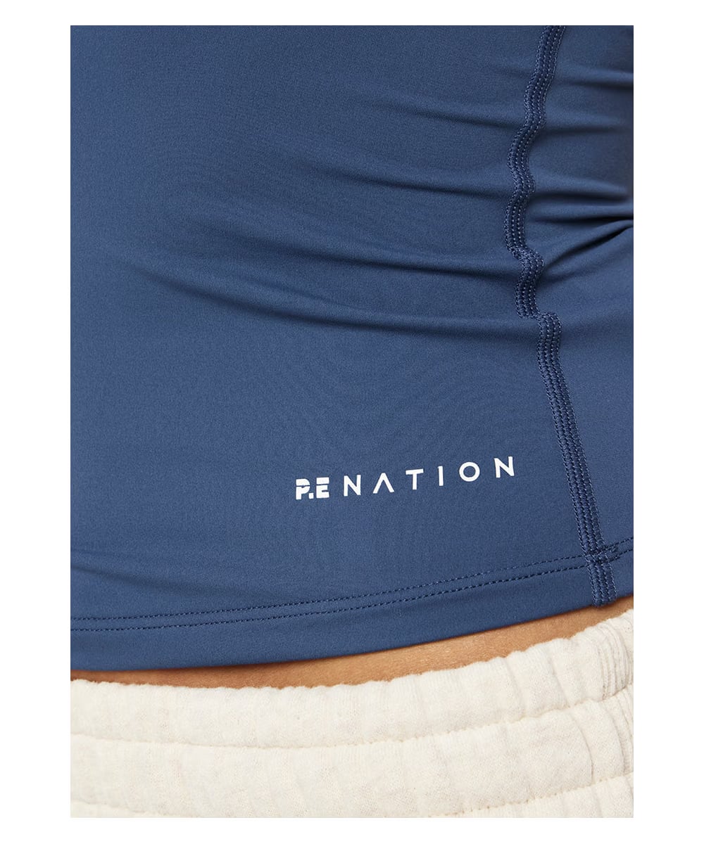 P.E Nation Foundation SS Tee (Vintage Indigo)