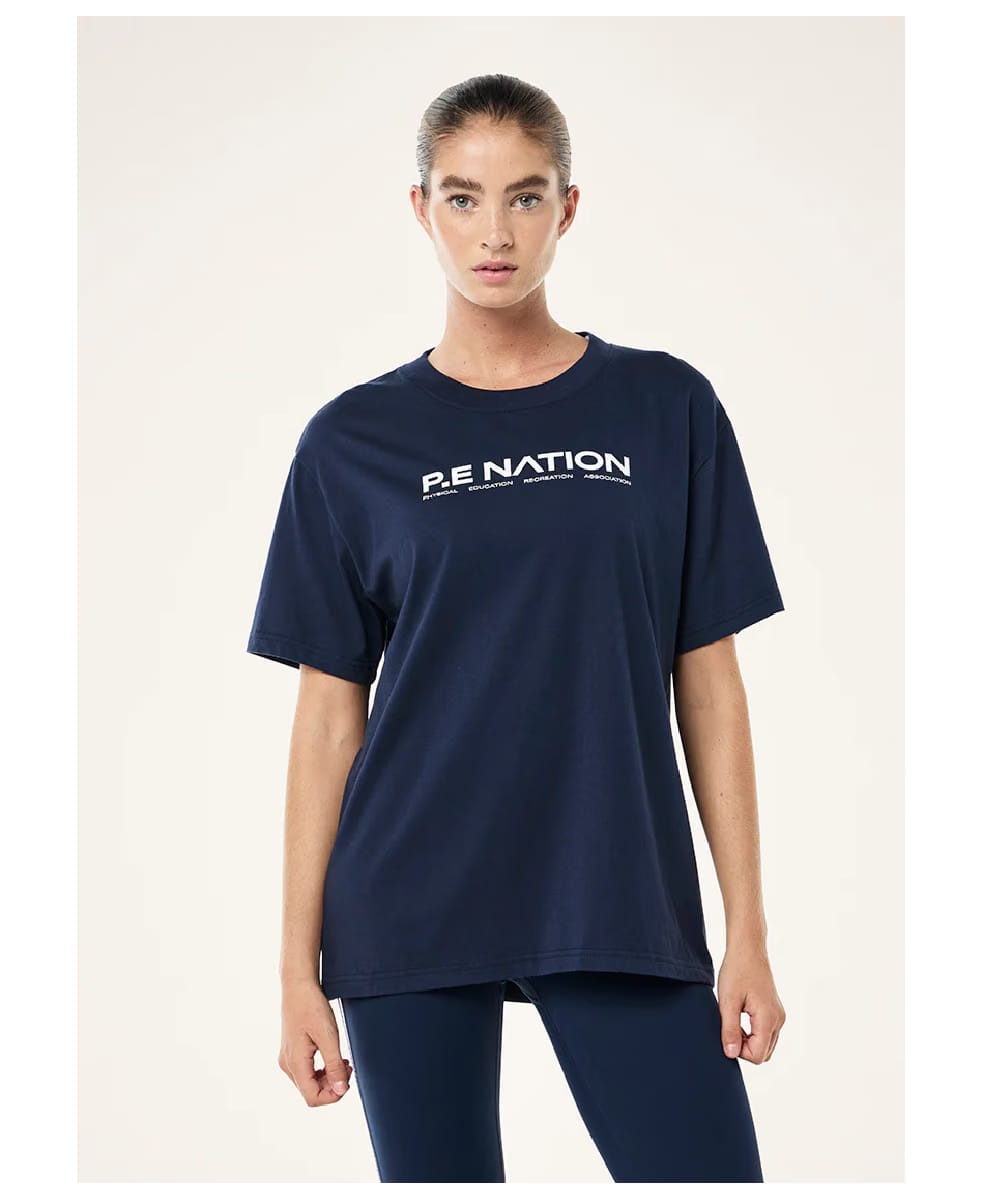 P.E Nation Aero SS Tee (Dark Navy)