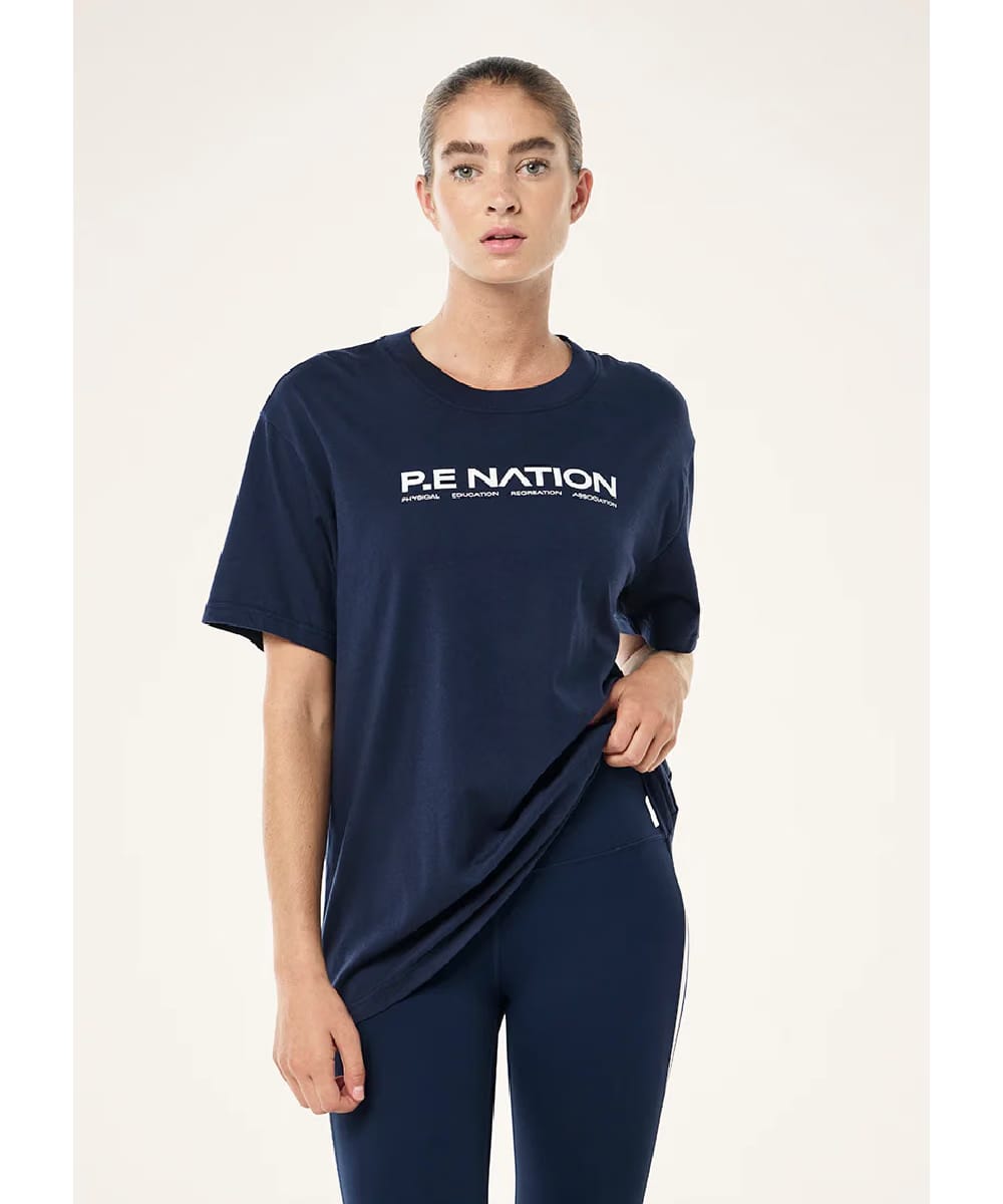 P.E Nation Aero SS Tee (Dark Navy)