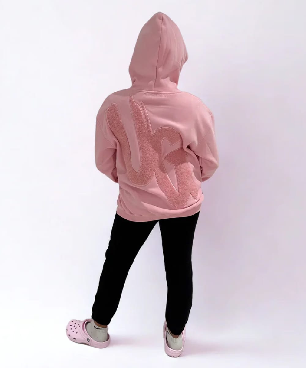 UNDRGROUND Kids Moving In Silence Hoodie (Pink)