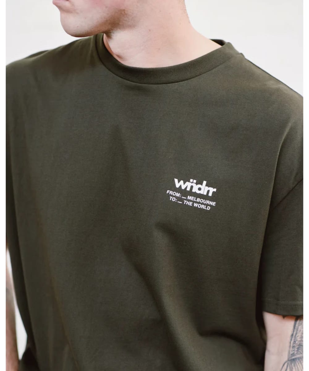 WNDRR Benny Box Fit Tee (Black)