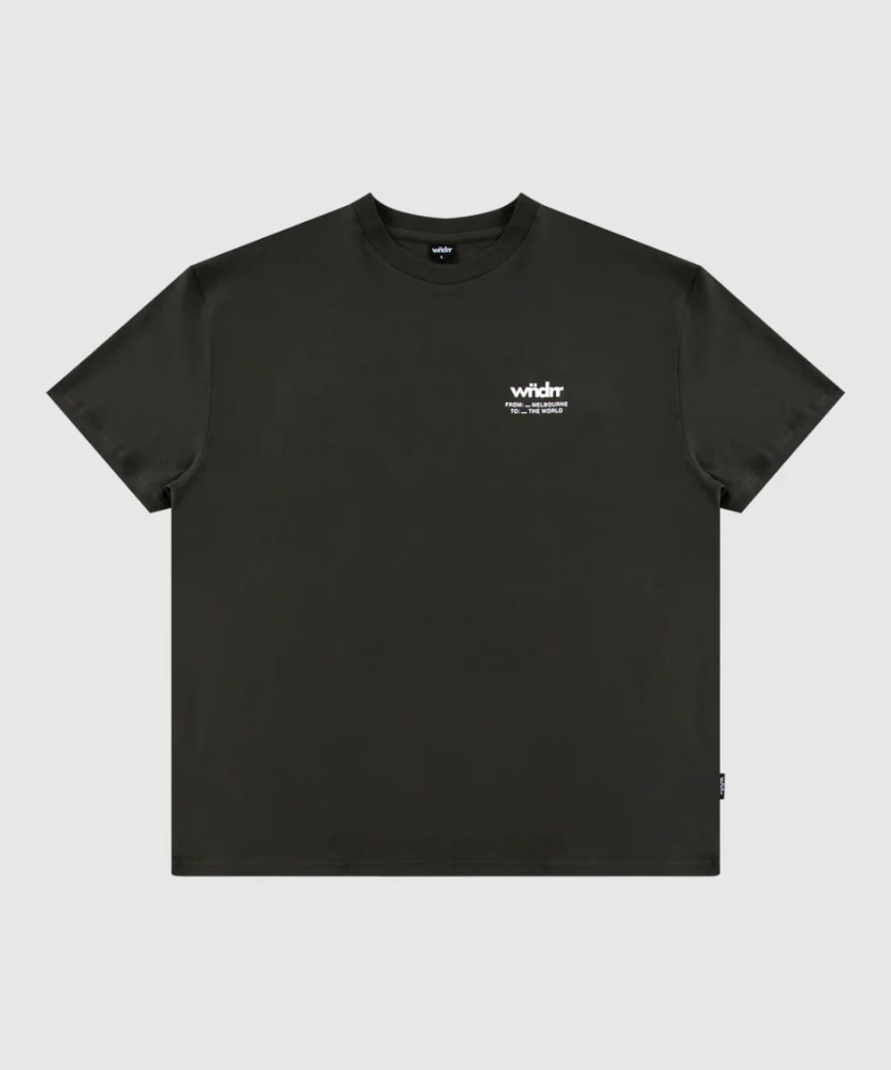 WNDRR Benny Box Fit Tee (Black)