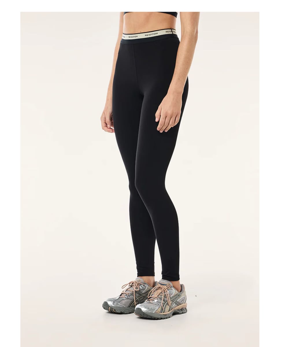 P.E Nation Avant FL Legging (Black/Biscuit)