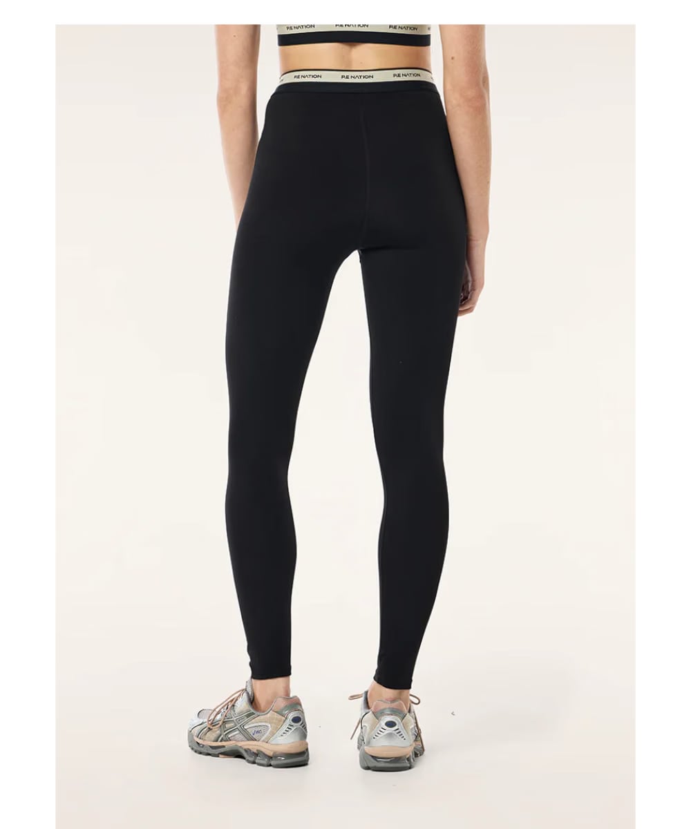 P.E Nation Avant FL Legging (Black/Biscuit)