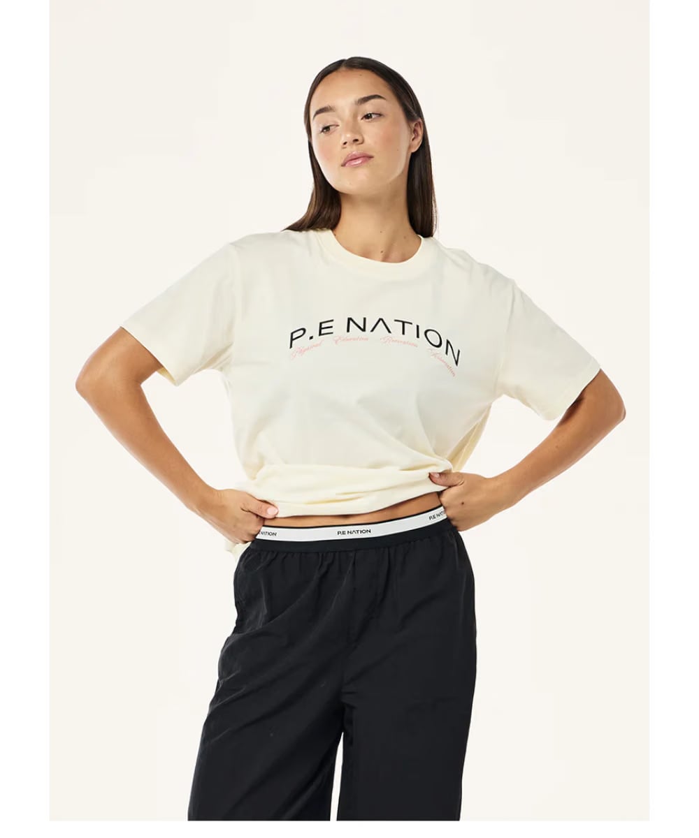 P.E Nation Volume Tee (Whisper White)