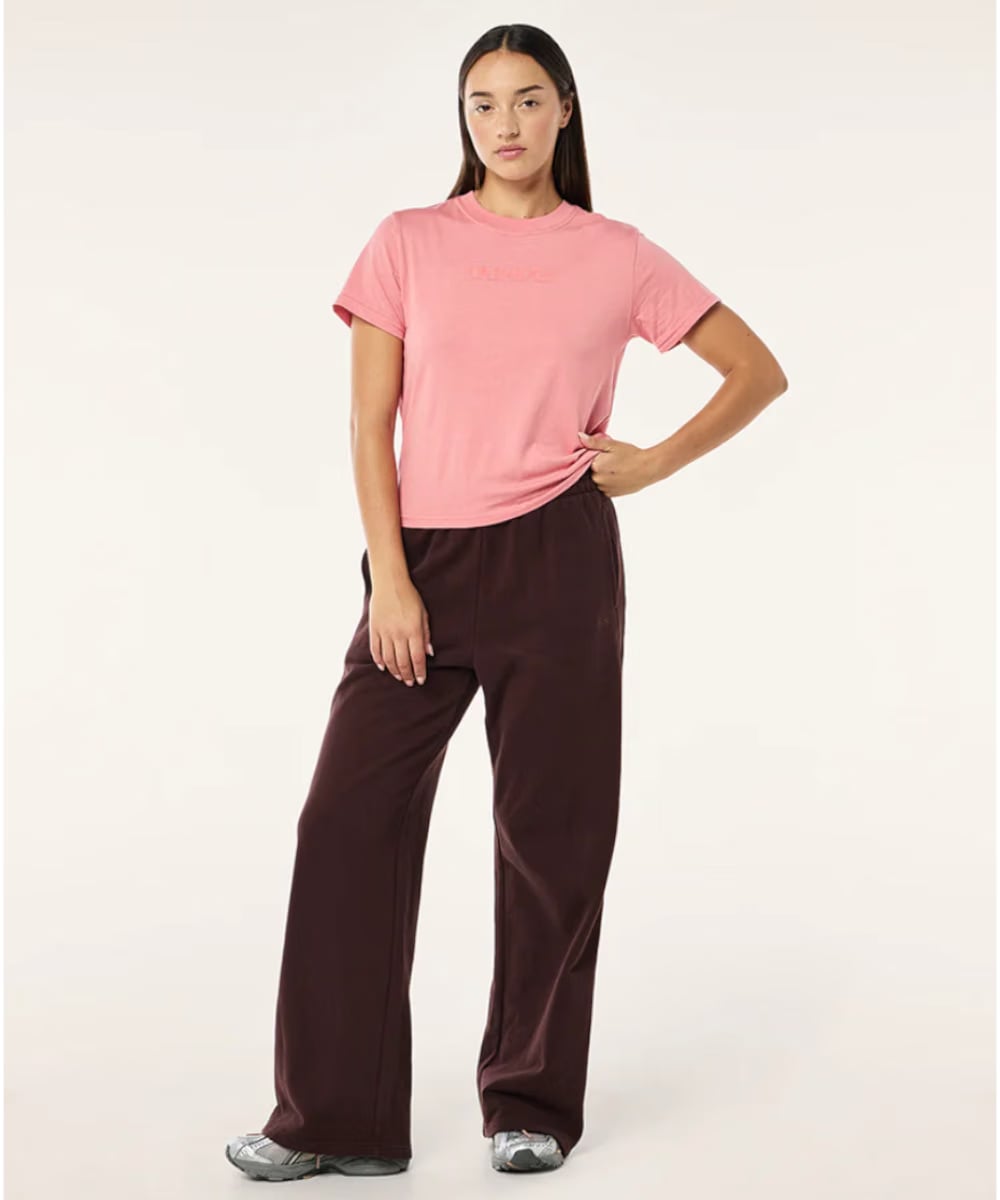 P.E Nation Rewind Tee (Washed Dusty Pink)