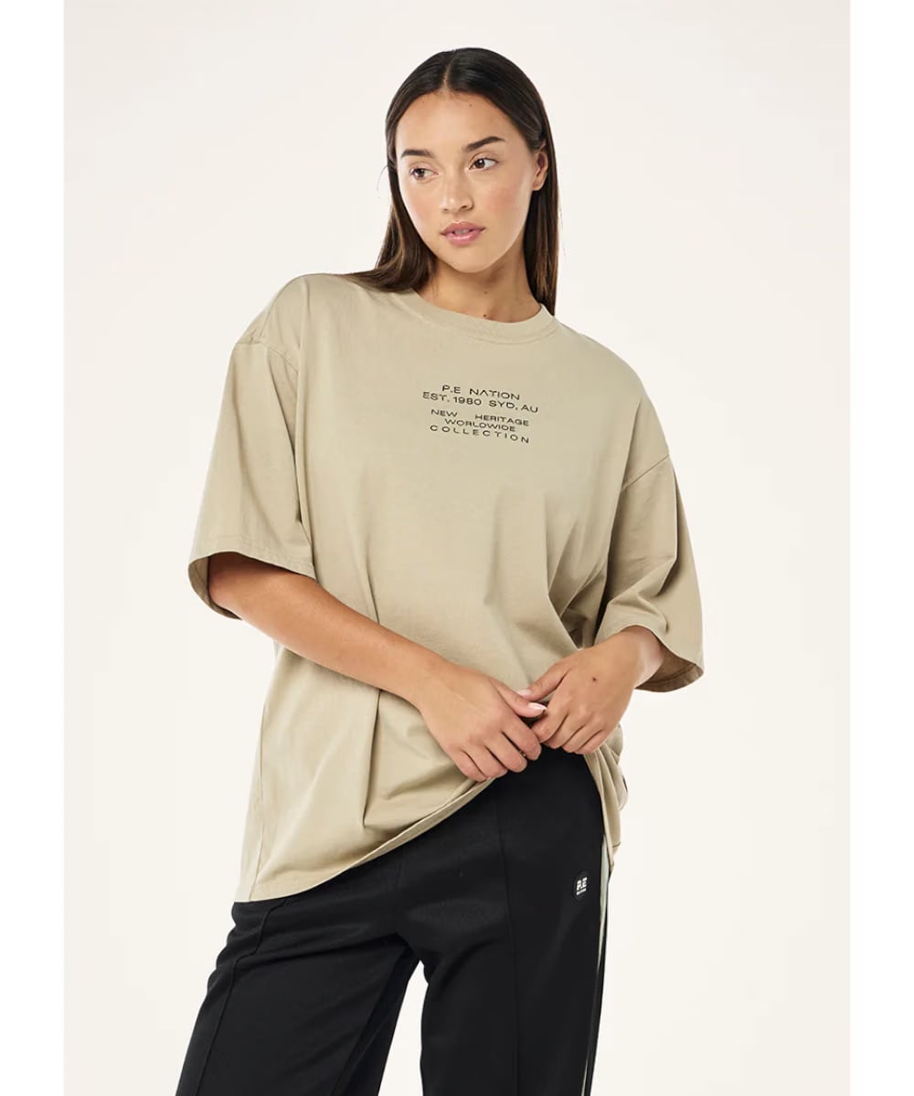 P.E Nation Lamont Tee (Washed Biscuit)