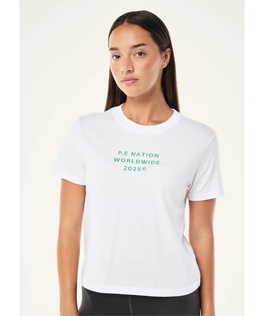 P.E Nation Compact Tee (Optic White)